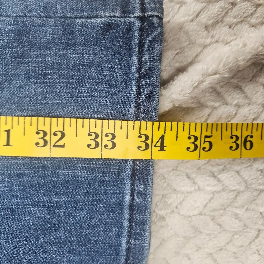 NYDJ Not Your Daughters Jeans Womens Sz 6 Blue Jeans Straght leg Casual - Picture 7 of 9